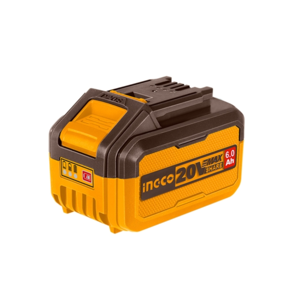 Baterias + Cargador 20V 6.0Ah Ion Litio INGCO