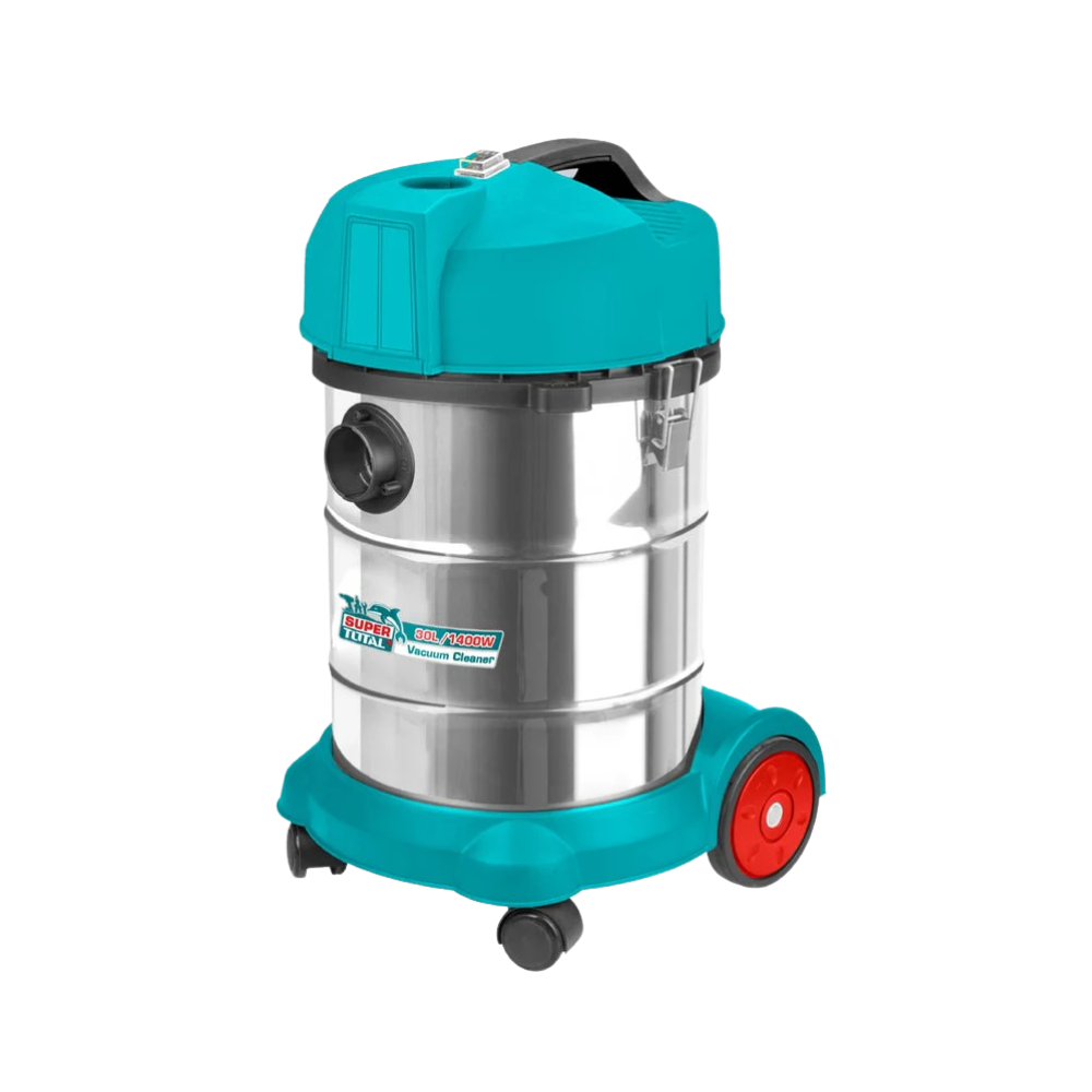 Aspiradora 1400W 30L Limpieza Húmeda y Seca TOTAL